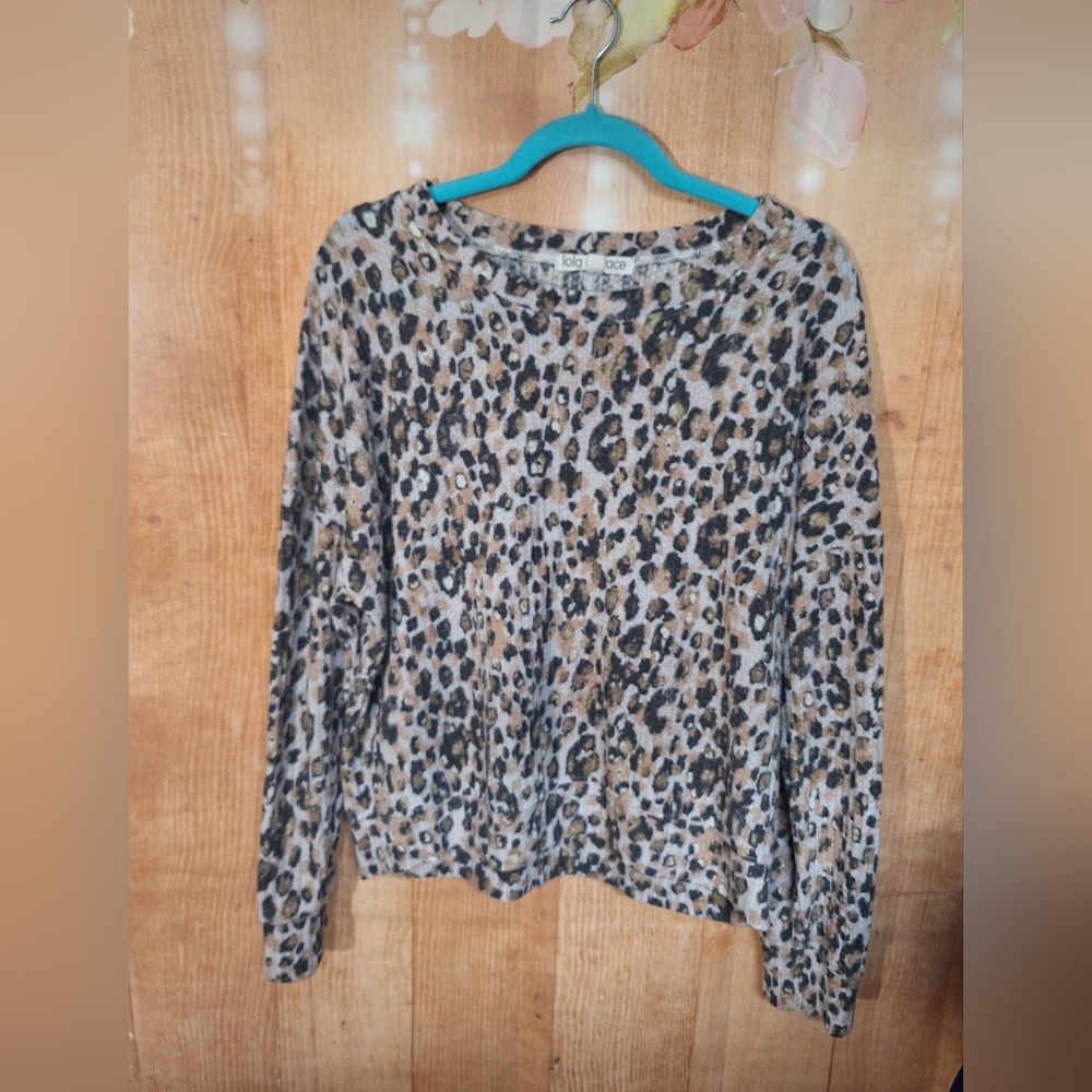 Leopard Print Women's Top